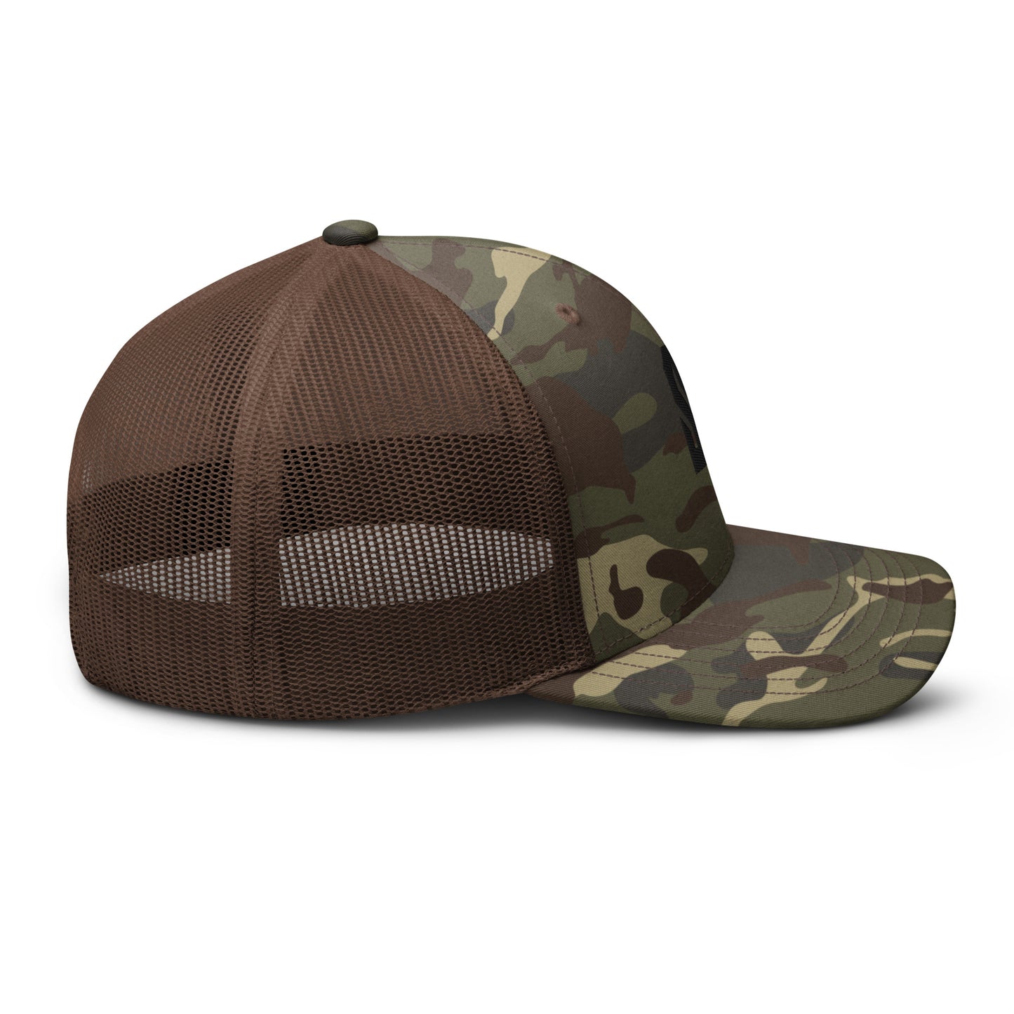 Camo/Brown "SP" Trucker Hat