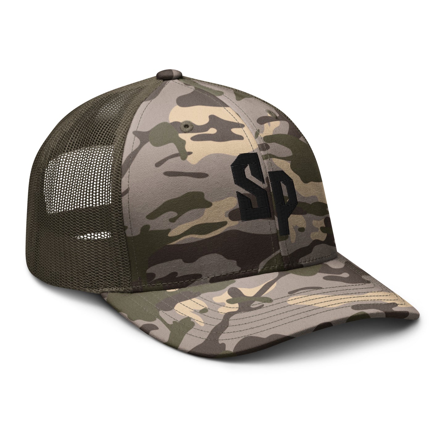 Camo/Olive "SP" Trucker Hat