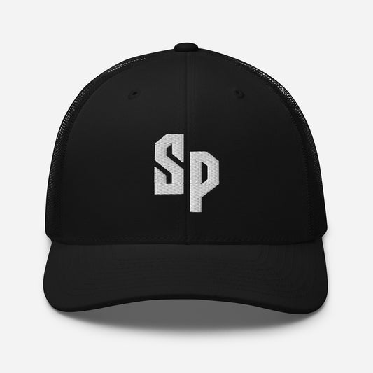 Black "SP" Trucker Hat