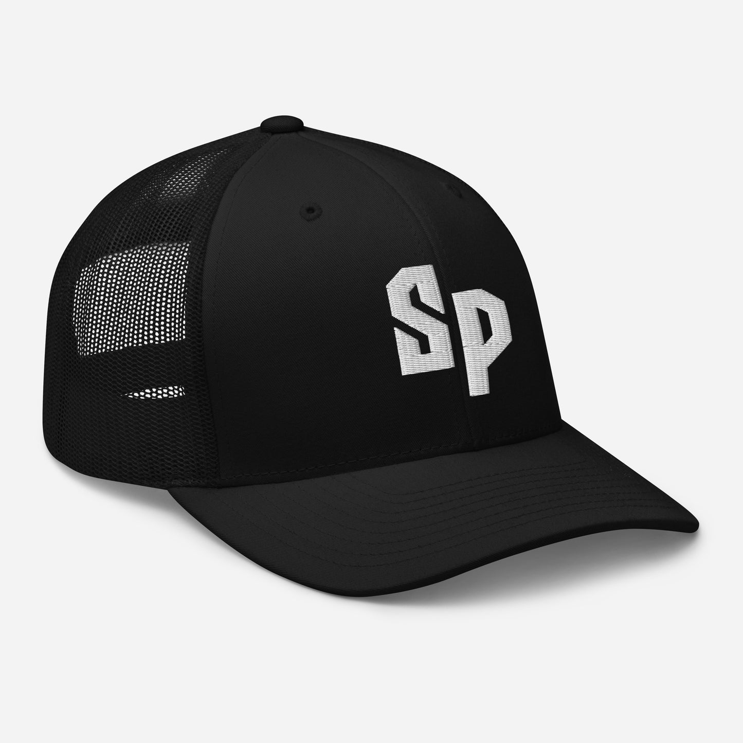 Black "SP" Trucker Hat