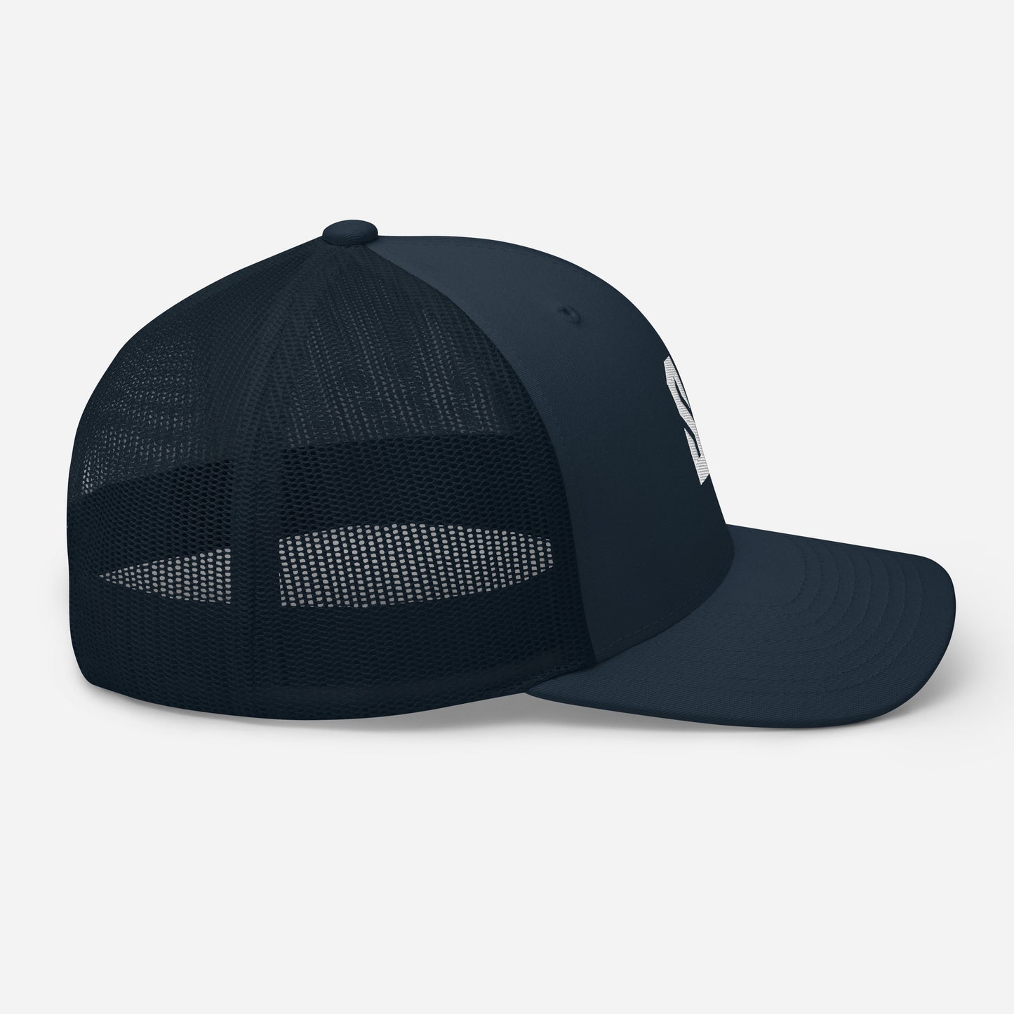 Navy Blue "SP" Trucker Hat