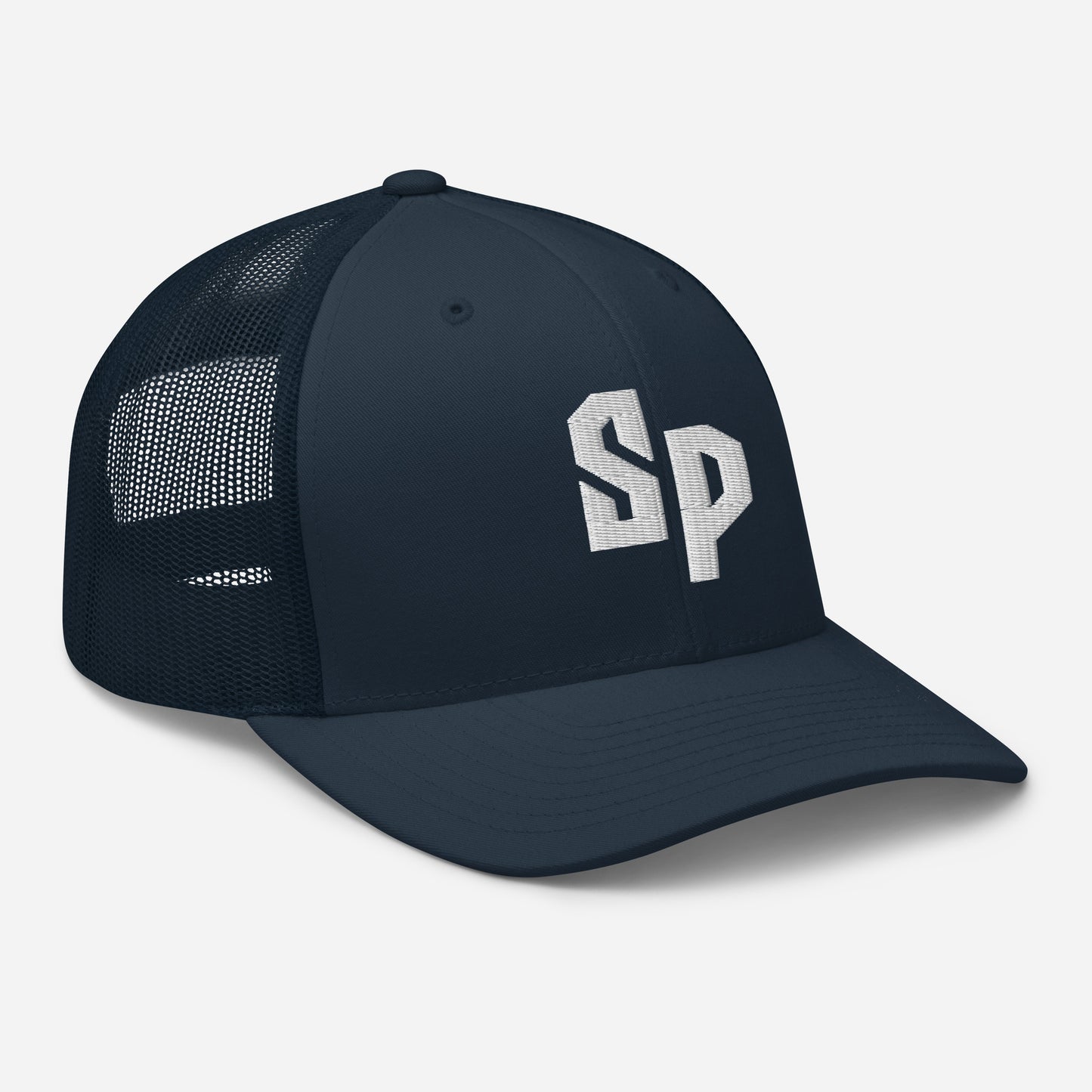 Navy Blue "SP" Trucker Hat