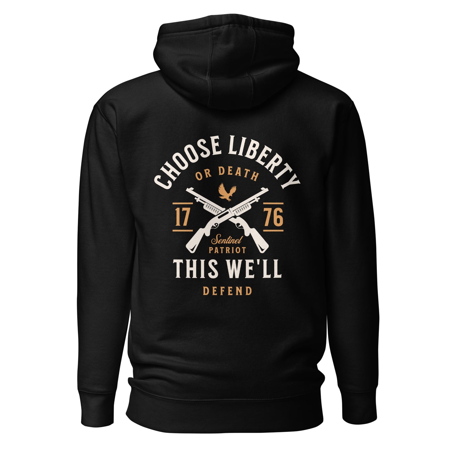 Men's "Choose Liberty or Death" Hoodie