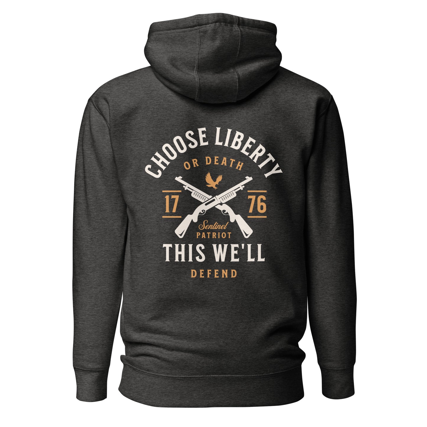 Men's "Choose Liberty or Death" Hoodie