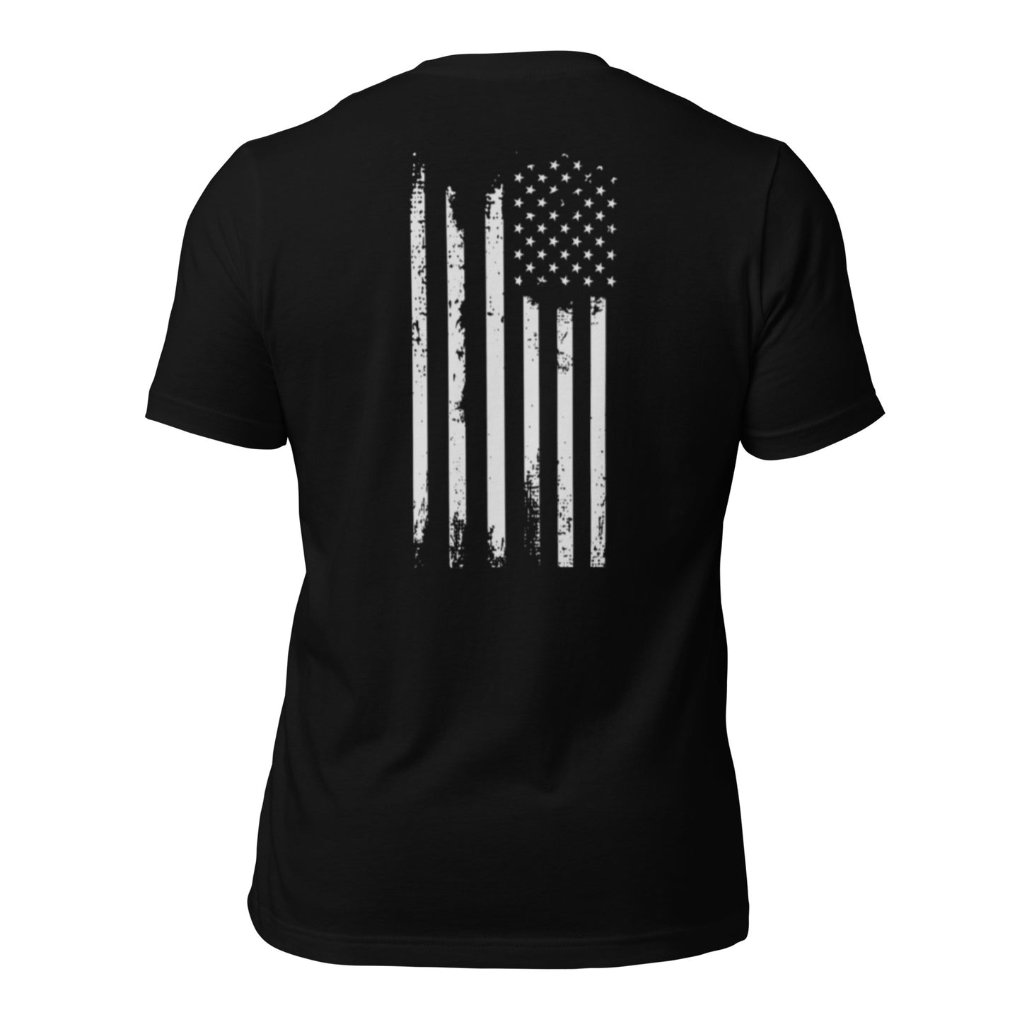 Men's Classic "White American Flag" Tee