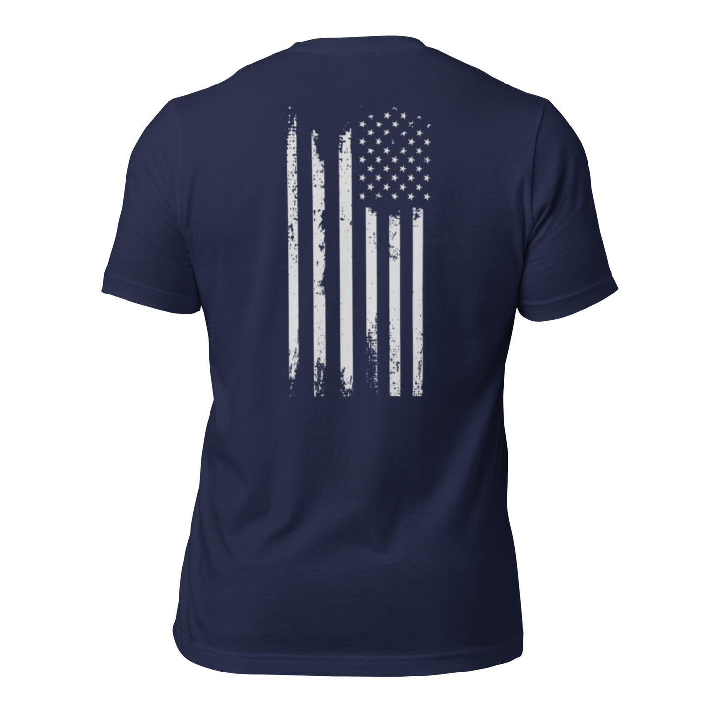 Men's Classic "White American Flag" Tee